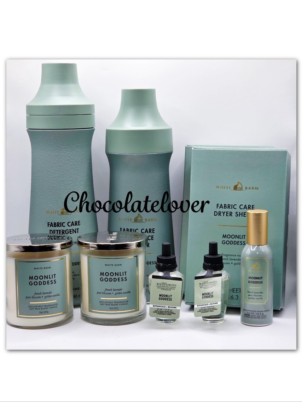 White Barn Moonlit Goddess Fabric Care & Fragrance Set NEW!♡♡